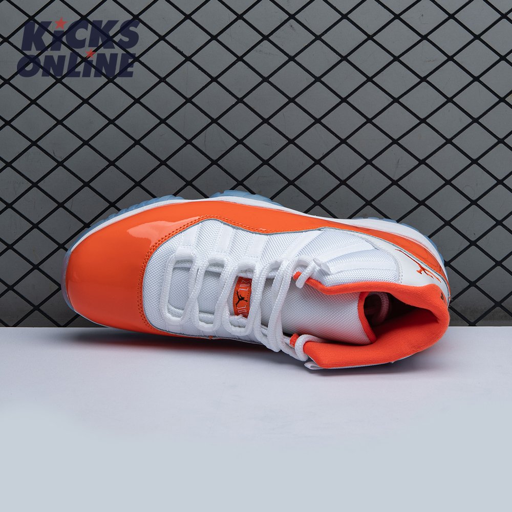 Air Jordan 11 Retro High 7210 White Orange Size 4048.5 [M2347249165